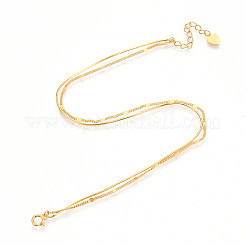 925 Sterling Silber Fußkettchen&nbsp;STER-T007-133G