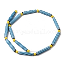 Perline a spina di pesce realizzate a mano con la tecnica del lampwork&nbsp;LAMP-Z019-01-09