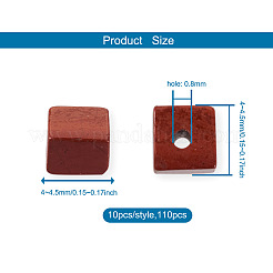 110 pz 11 perline di pietre preziose naturali miste in stile&nbsp;G-KS0001-03