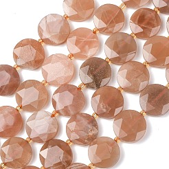 Natürliche sunstone Perlen Stränge&nbsp;G-L654-N01-01