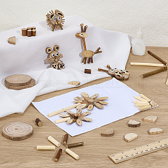 Handgefertigtes DIY-Holzbastelset&nbsp;DIY-WH0899-812