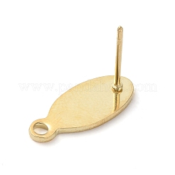 Orecchino a perno in acciaio inossidabile 304&nbsp;STAS-WH0017-028G