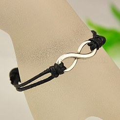 Legierung unendlich Multi-Strang-Armbänder&nbsp;BJEW-JB00781-05