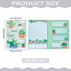 1 jeu de notes autocollantes en papier&nbsp;AJEW-LP0004-13A