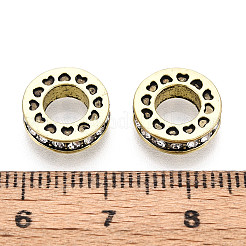 Metall Großlochperlen&nbsp;MPDL-S066-010C-AB