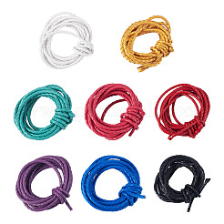 16 m geflochtenes Lederband in 8 Farben&nbsp;WL-TA0001-10