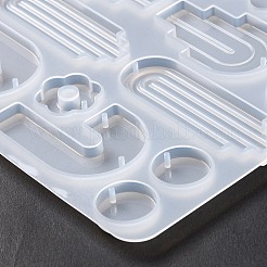 Moules en silicone pendentif de forme irrégulière diy&nbsp;LS-DIY-F134-08A