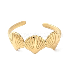 Anelli polsini aperti in acciaio inossidabile 304 per donna&nbsp;RJEW-M020-06G-05