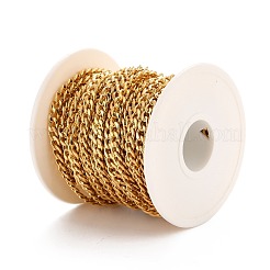 Catene a maglie cubane in acciaio inossidabile 304 con placcatura sotto vuoto in PVD&nbsp;CHS-K016-02B-G