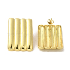 Clous d'oreilles en laiton&nbsp;EJEW-R162-13G