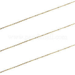 Messingbeschichtete Eisenkabelketten&nbsp;CH-CJ0001-02G