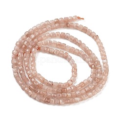 Fragola naturale perle di quarzo fili&nbsp;G-H042-B19-01