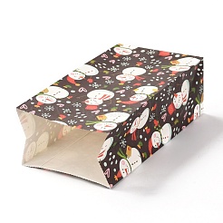 Sacs en papier rectangle thème noël&nbsp;CARB-G006-01F