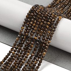 Natürlichen Tigerauge Perlen Stränge&nbsp;LS-G-M399-03A-01