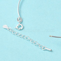 925 Sterling Silber Armreifen&nbsp;LS-BJEW-G681-01B-S