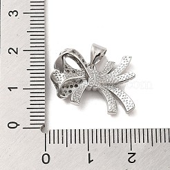 Pendentifs en laiton zircon cubique transparent&nbsp;FIND-Z041-01P