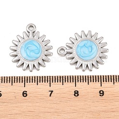Ciondoli in acciaio inox smaltato 304&nbsp;STAS-K293-30P-01
