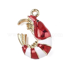 Pendentifs d'émail en alliage&nbsp;ENAM-B027-01G-02
