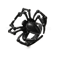 Verstellbarer Spinnenring aus Legierung für Halloween&nbsp;X-RJEW-O048-01EB