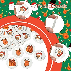 100 x Geschenkanhänger aus Papier mit Weihnachtsmotiven&nbsp;CDIS-FS0001-17