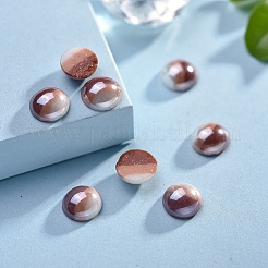 Cabochons en verre opaque&nbsp;GGLA-S038-12I-8mm