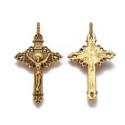 Aluminium Anhänger & Charms&nbsp;PALLOY-A13009-AG-NR