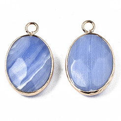 Pendentifs d'agate naturelle&nbsp;G-S359-336