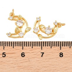 Pendentifs avec zircon cubiques à micro-pavés en laiton&nbsp;LS-KK-F927-27G