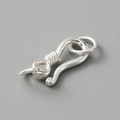 925 Sterling Silber S-Haken Schnallen&nbsp;FIND-WH0114-71B