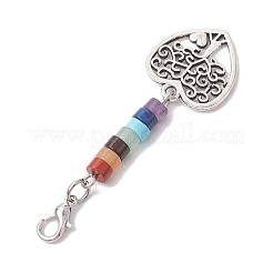 Décorations pendentif arbre de vie en alliage&nbsp;HJEW-JM02062-03