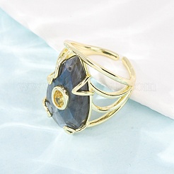 Bagues de manchette en labradorite naturelle&nbsp;GG-CBA5FCC-03G-06