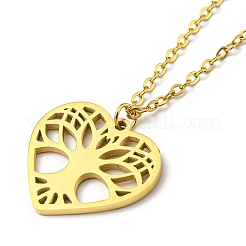 Colliers pendentifs en acier inoxydable 304&nbsp;LS-NJEW-Z025-02B
