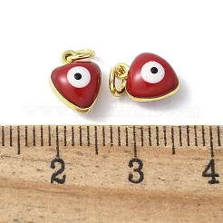 Charms smalto ottone&nbsp;KK-S518-03K-G