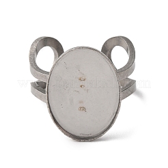 Offene Manschettenbeschläge aus Edelstahl 304&nbsp;STAS-R123-02I-P