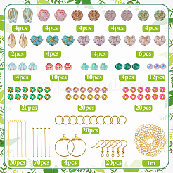 DIY-Set zur Herstellung von Ohrringen aus Acrylperlen&nbsp;DIY-SC0029-03