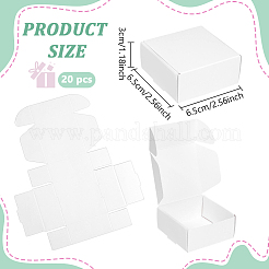 Faltbare Versandkartons aus Kraftpapier&nbsp;CON-WH0100-74