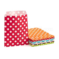 80pcs 8 Farben umweltfreundliche Kraftpapiertüten&nbsp;CARB-LS0001-06A
