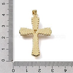 Pendentifs en laiton zircon cubique transparent&nbsp;CU-CBA9883-05E-G