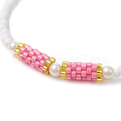 Bracelets extensibles en perles de rocaille en verre pour femmes&nbsp;BJEW-MZ00153-06