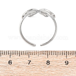 Anelli regolabili in acciaio inossidabile 304&nbsp;RJEW-D337-04P