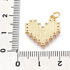 Messing micro pave klare zirkonia anhänger&nbsp;KK-N268-40G