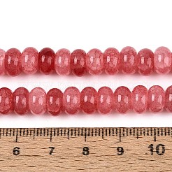 Filo di perline in vetro&nbsp;X-GLAA-N059-5x8mm-23