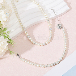 2 Stück 2 Stil Glasperlenarmbänder und Kinderarmbänder&nbsp;SJEW-FH00001