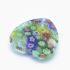 Handgefertigte Millefiori Glas Cabochons&nbsp;X-LAMP-O016-21