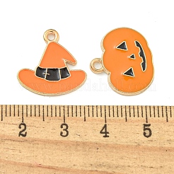 Halloween-Thema Legierung Emaille Anhänger&nbsp;FIND-U010-01