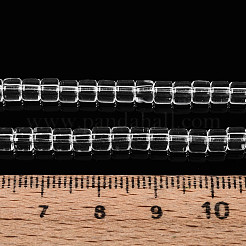 Transparente Glasperlen Stränge&nbsp;GLAA-N065-4x4mm-A01