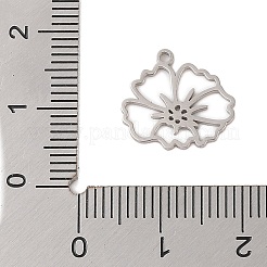 Anlaufgeschützte Anhänger aus 304er Edelstahl&nbsp;STAS-S139-06P-11