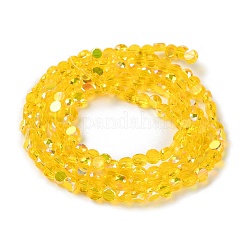 Trasparenti perle di vetro placca fili&nbsp;GLAA-Q099-A01-12