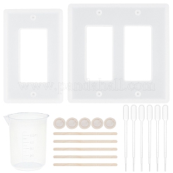 Rechteck Sockelplatte Silikonform&nbsp;DIY-OC0003-66