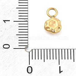 Breloques en acier inoxydable 304 plaquées par ions (IP)&nbsp;STAS-P379-11G